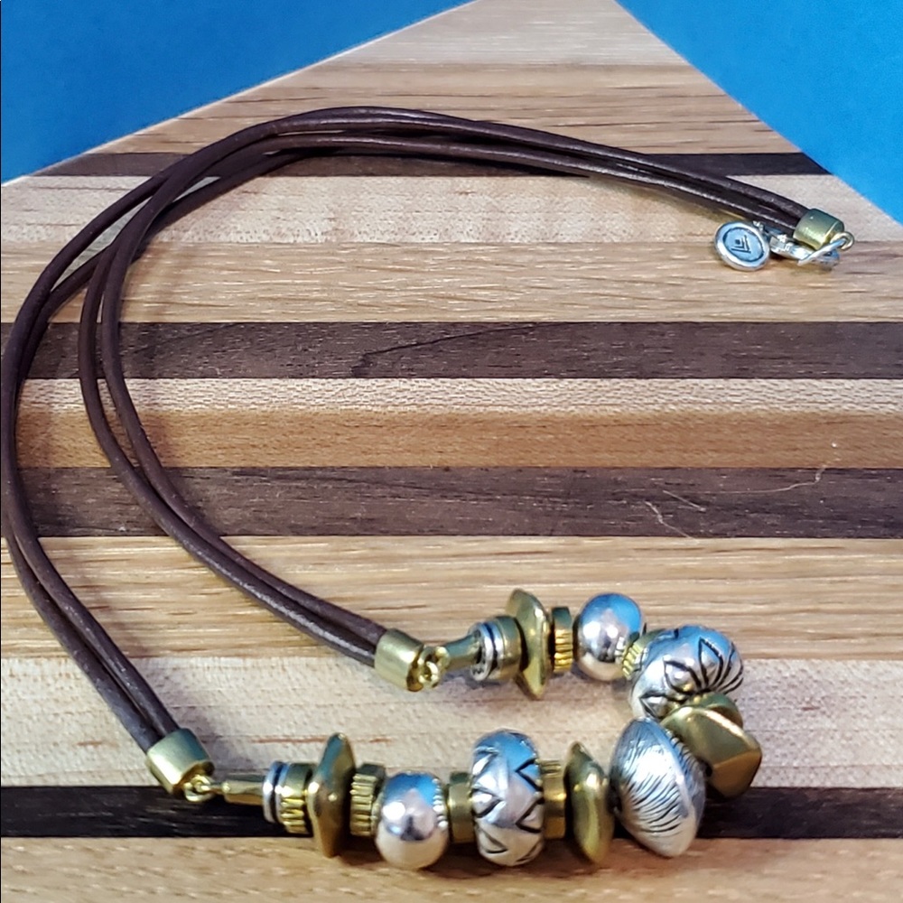 Silpada Treasured Trinkets Cord Necklace